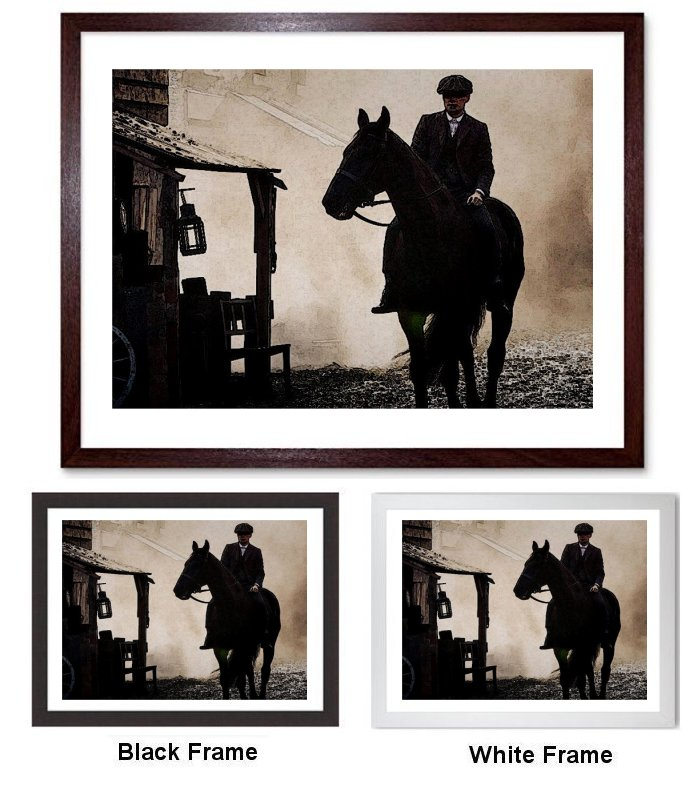 Peaky Blinders Art Framed Print